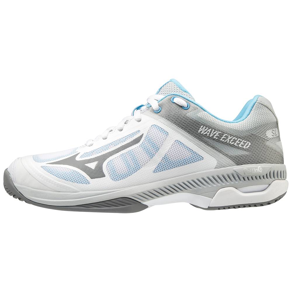 Damske Bezecke Topanky Mizuno Wave Exceed SL AC Biele/Siva Vypredaj ZUMC61592
